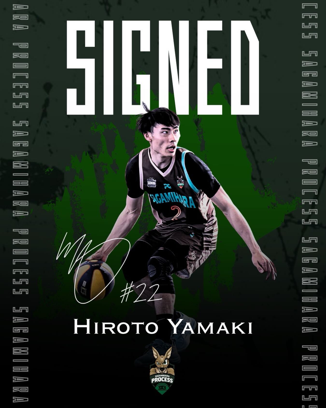 HIROTO YAMAKI（背番号22）