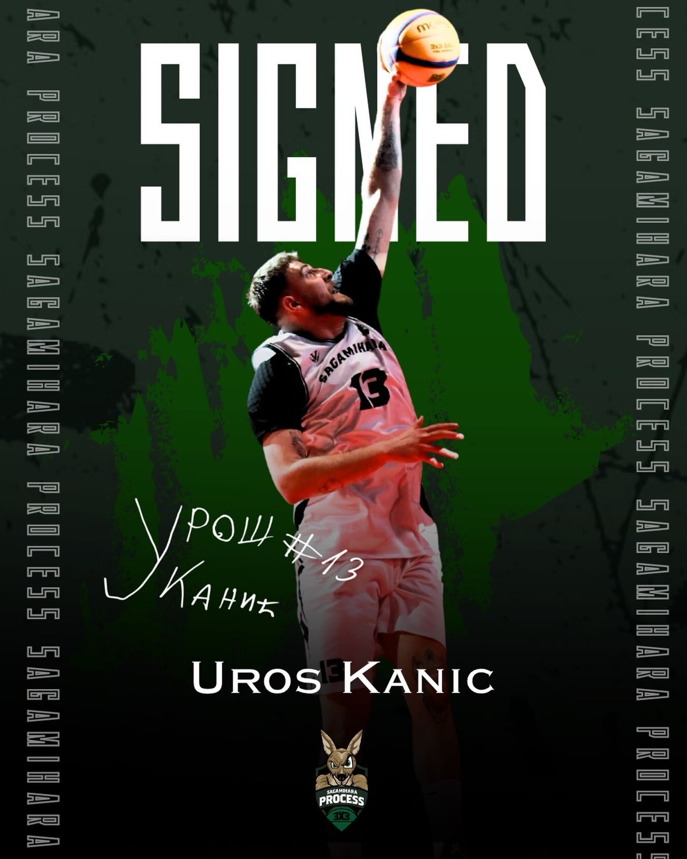 UROS KANIC（背番号13）